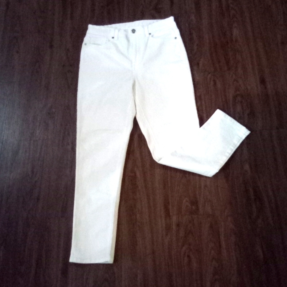 DG2 by Diane Gilman Virtual Stretch Skinny Jean in White